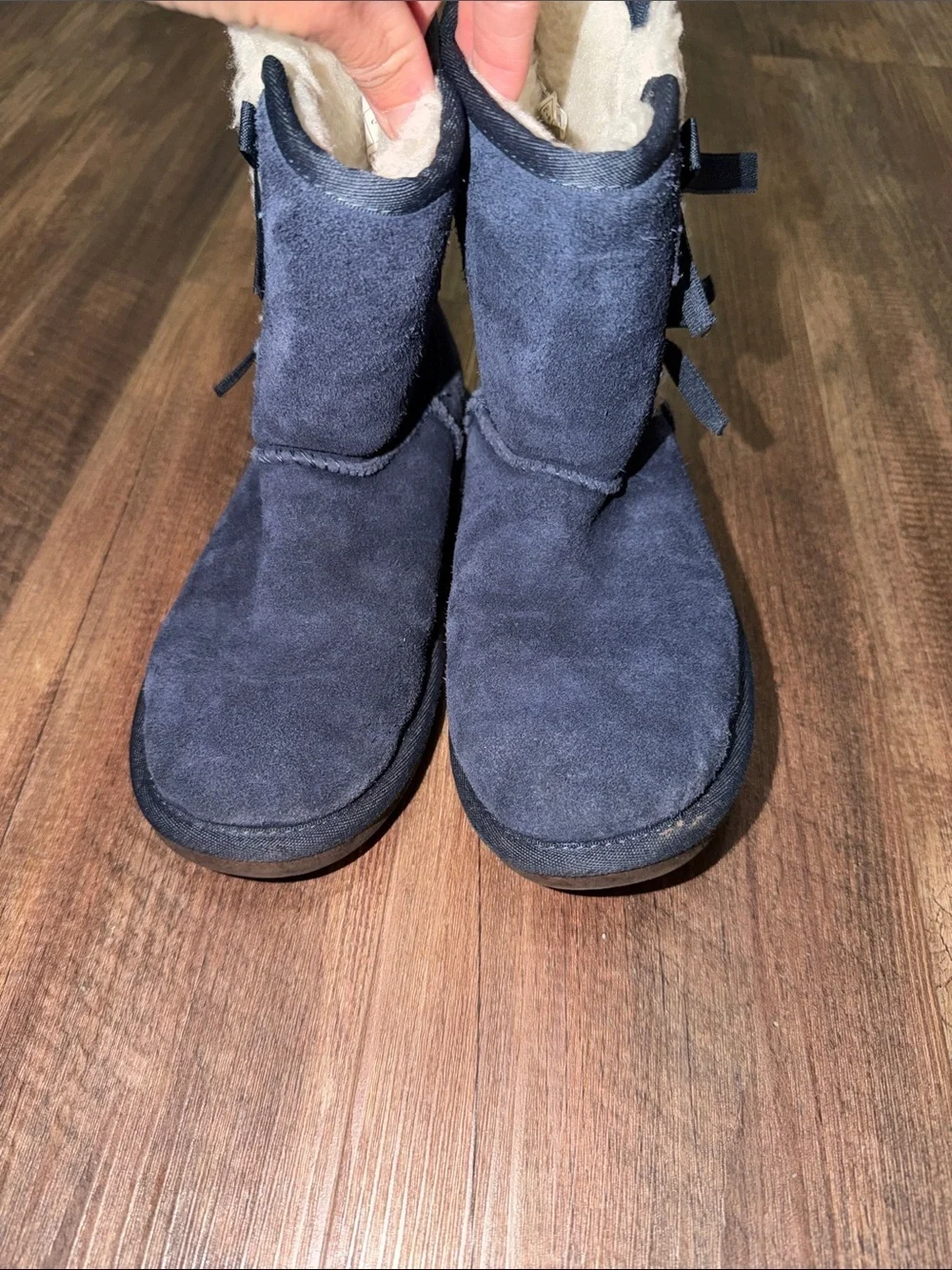 Girls'‎ Kids' Koolaburra by Ugg Victoria Short Boots Blue Size 3